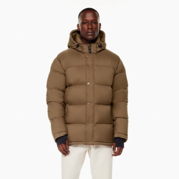 TNA Other - Men’s The Super Puff Puffer Jacket in Brown Taupe